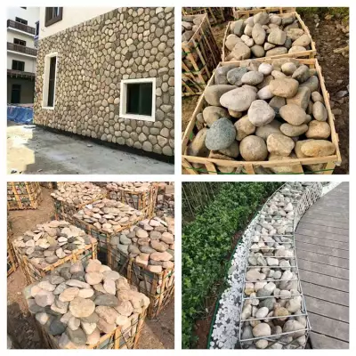鹅卵石景观石笼挡土墙河卵石滤料巧石匠石材