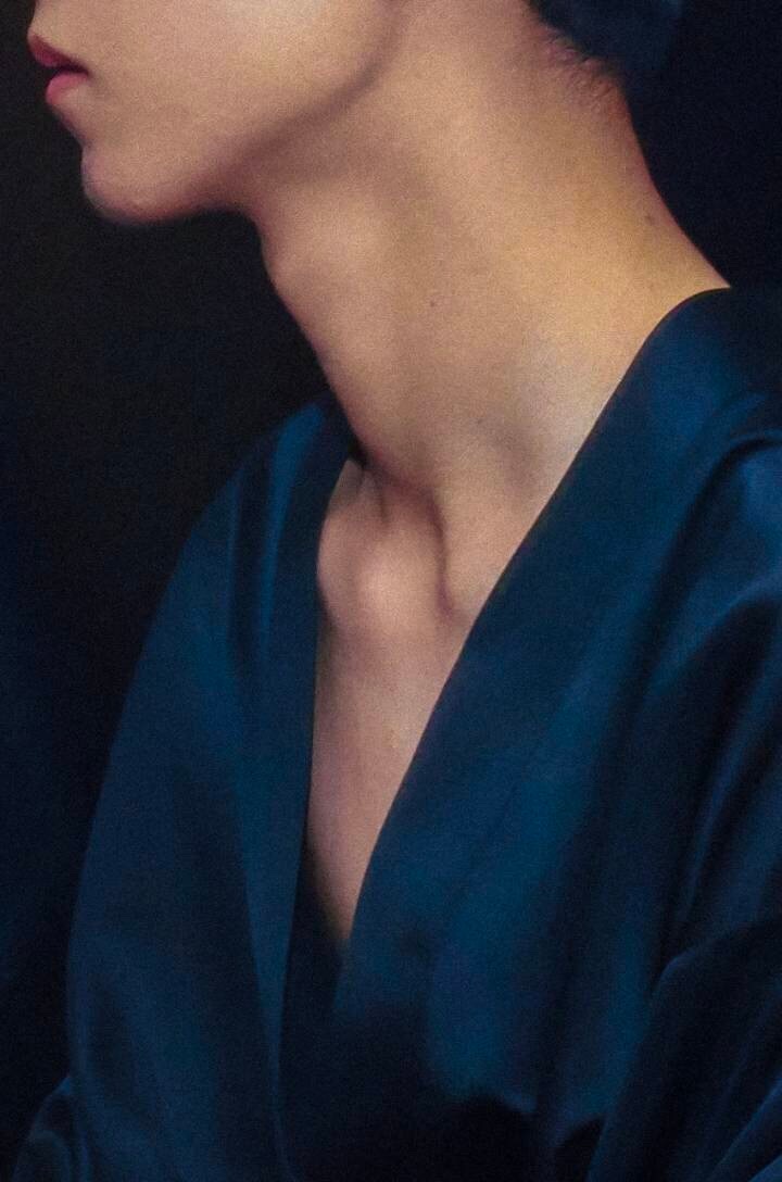 王俊凯 黑色浴炮下的锁骨 血槽已空