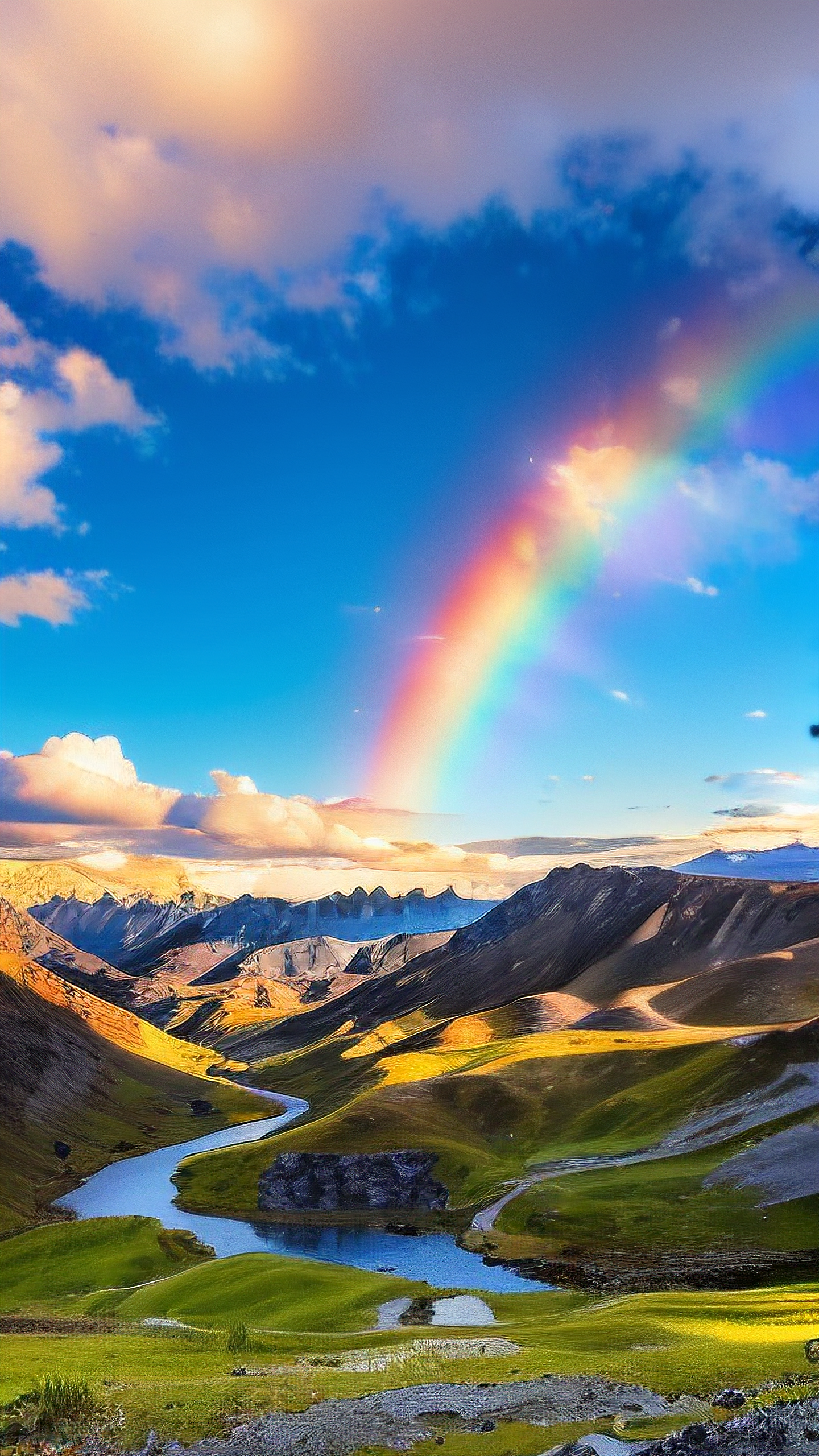 96改变运气的彩虹手机壁纸92 宝宝们,想要改变自己的运气吗?