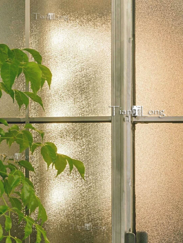 香梨立体压花艺术玻璃隔断磨砂洗手间浴室门窗淋浴房钢化玻璃定制