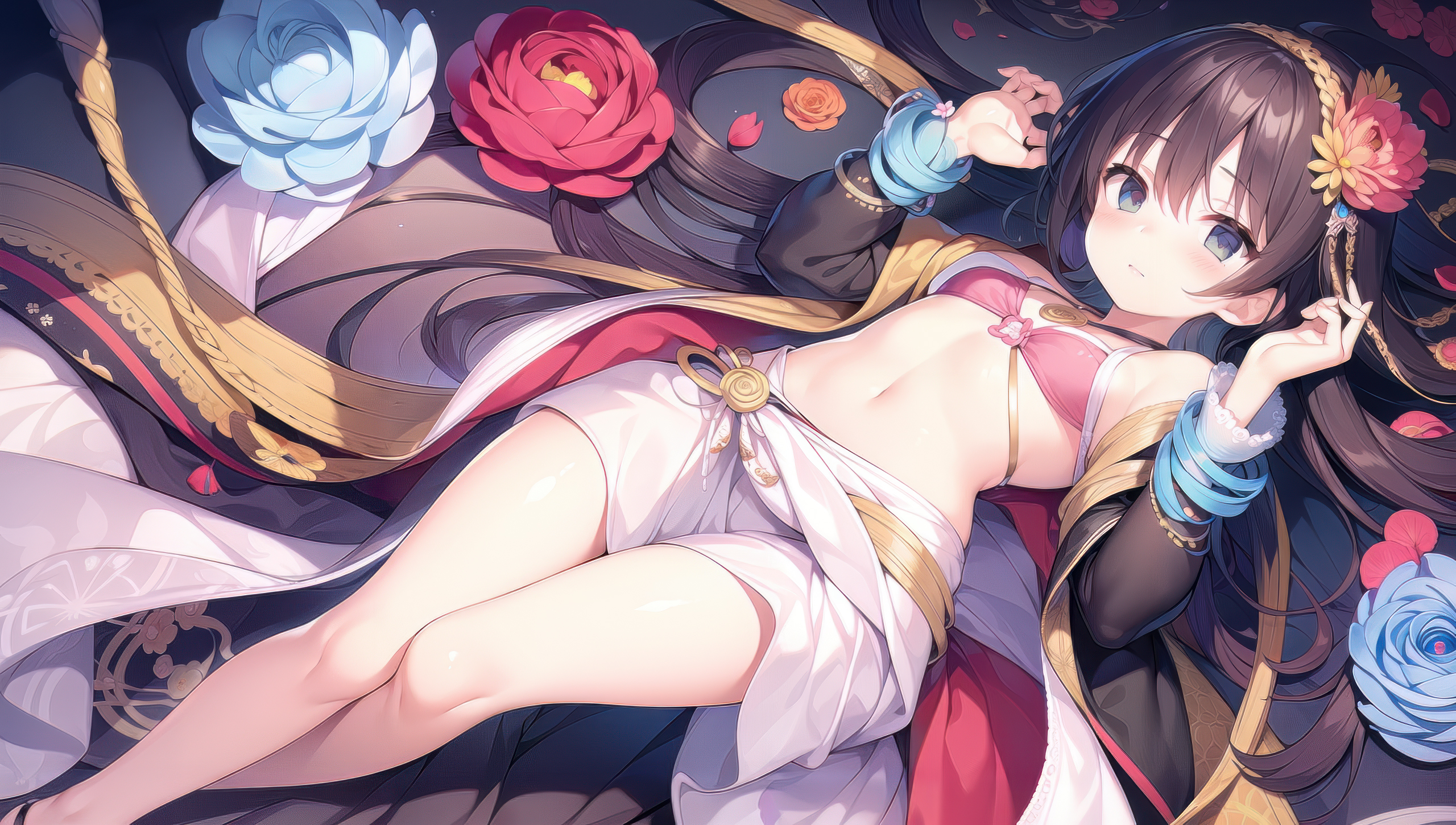 绝美原创二次元超清壁纸#ai美图社# #ai绘图社# #ai手机壁纸