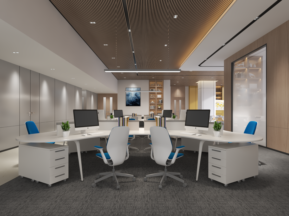 深圳星徽精密总部办公楼装修设计效果图