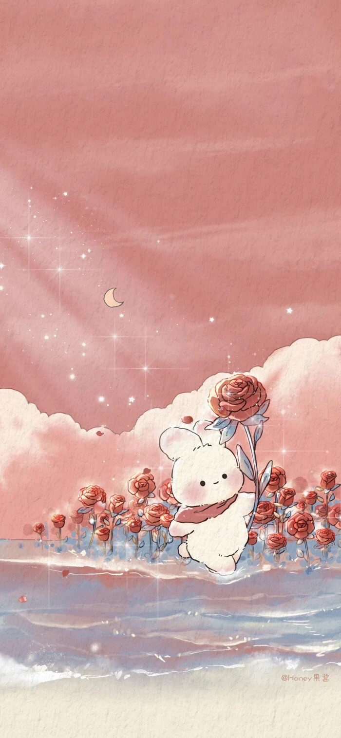 少女心壁纸 cr:honey果酱