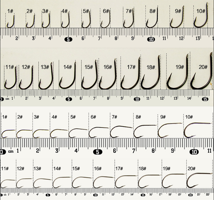 海钓钩鱼钩长柄管付鲈鱼有倒刺散装挂泥鳅钩海钓管付丸世带圈有倒刺40