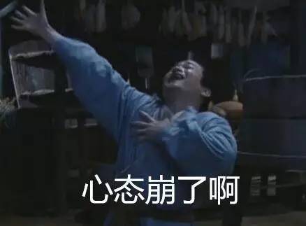 心态崩了啊心态表情