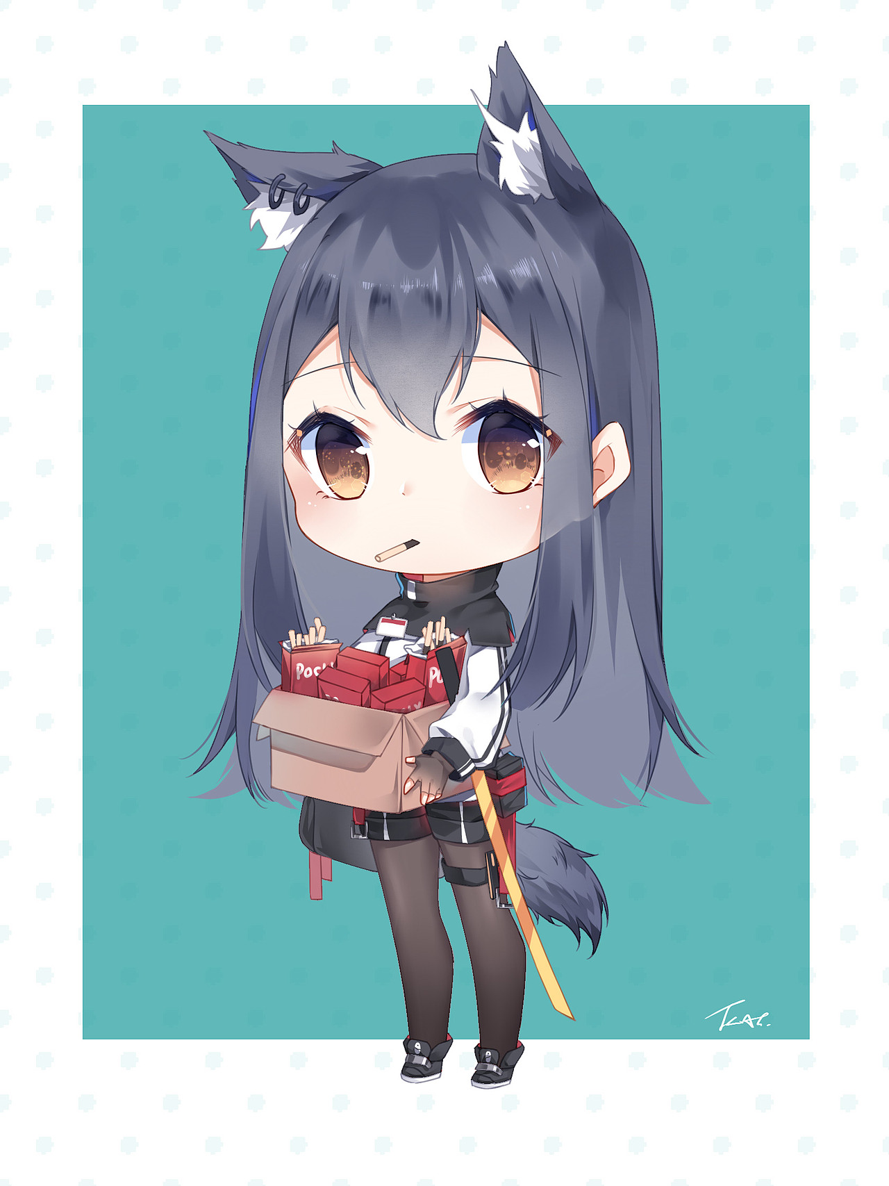 明日方舟q版立绘合集