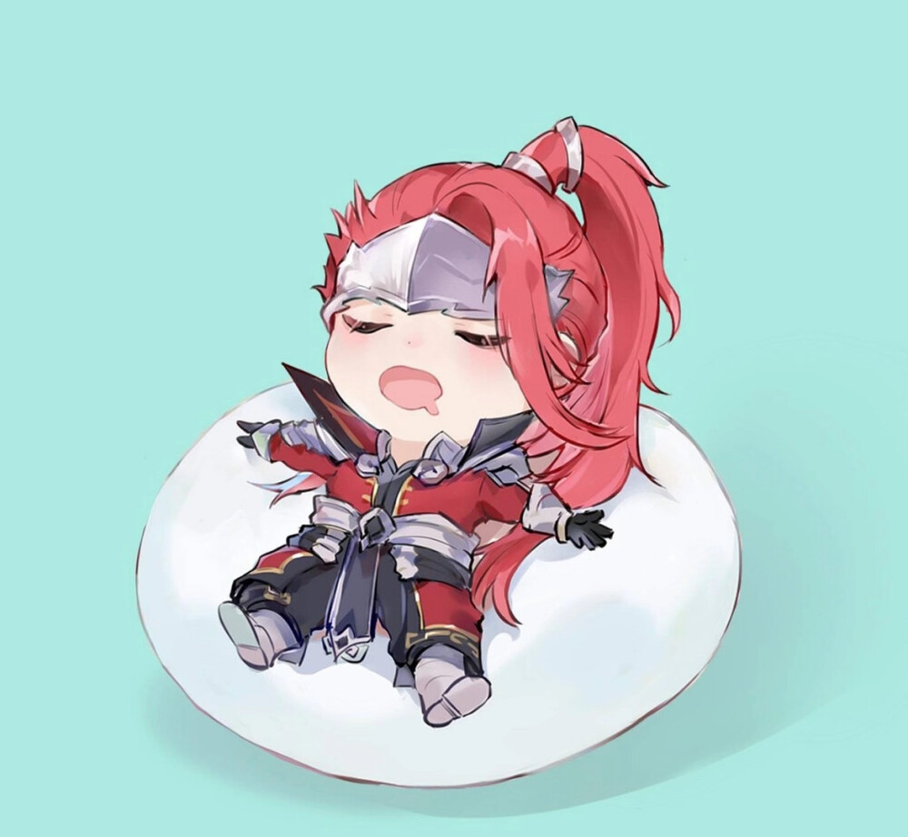 王者团头动漫q版可爱李白韩信守约耀玄策