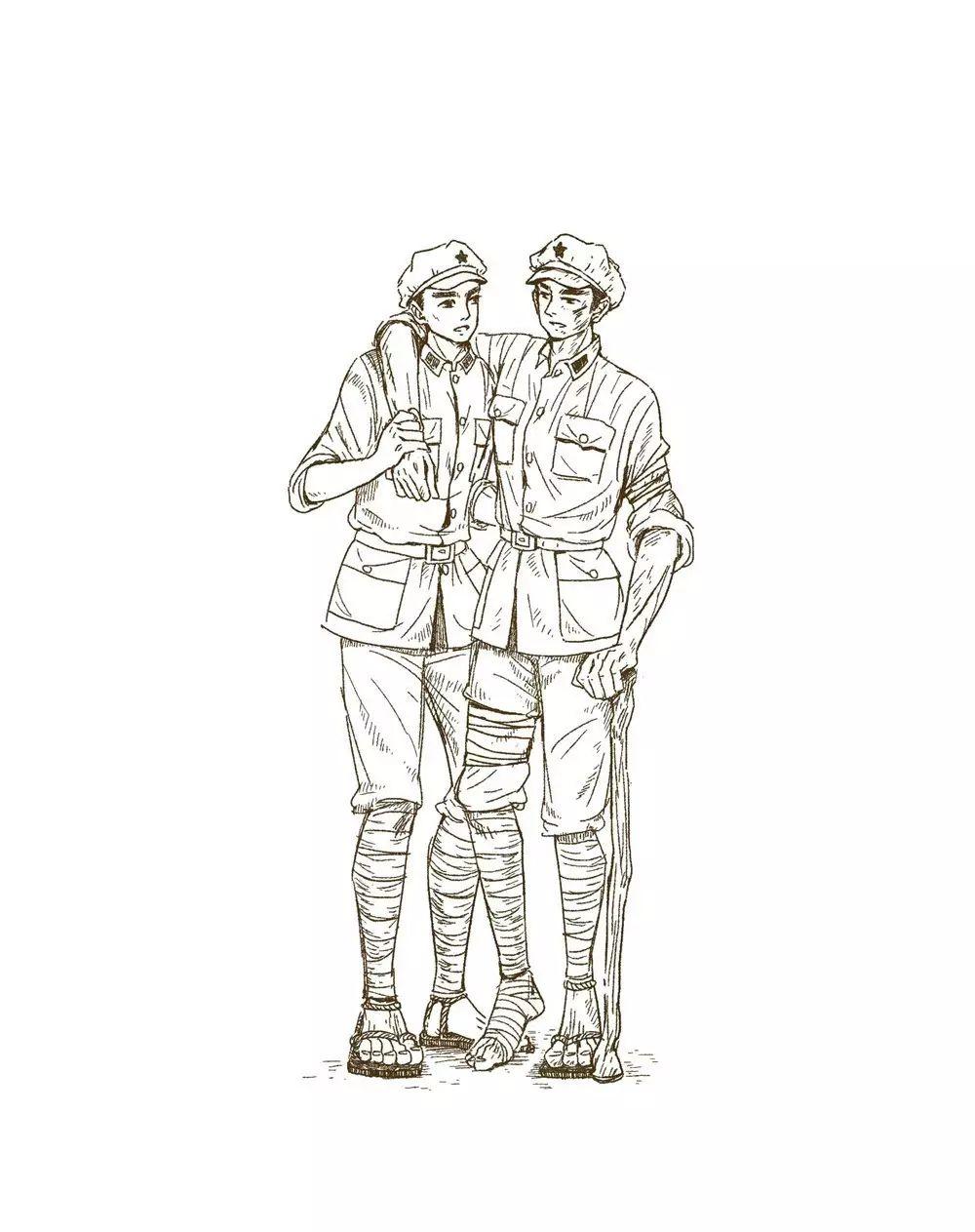 面对敌人的围追堵截,行军速度就是红军的生命,就是胜利的保证.