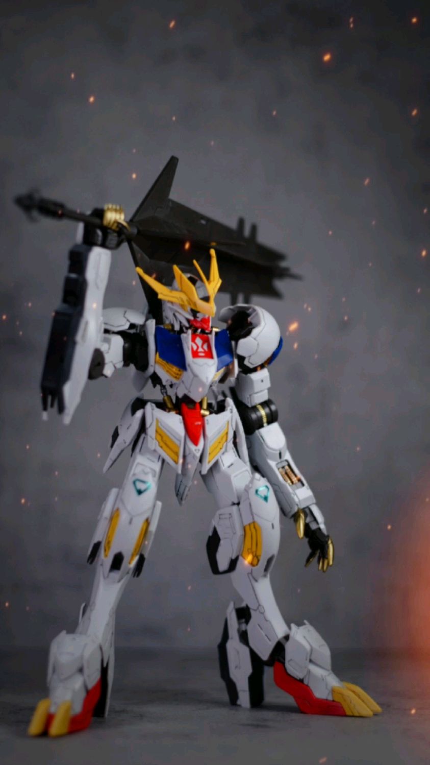 高达万代tv1100巴巴托斯狼王测评动手涂一涂颜值就飙升