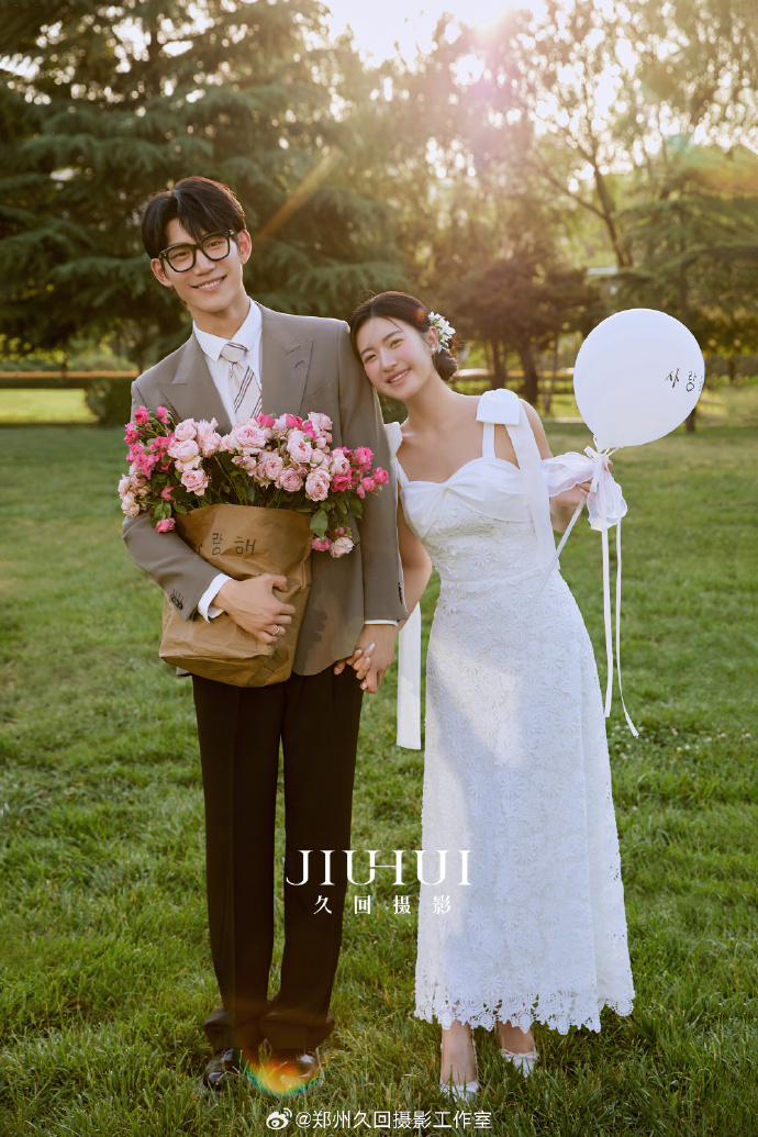 郑州婚纱摄影##郑州婚纱照##韩式婚纱照##森系婚纱照##草坪婚纱照