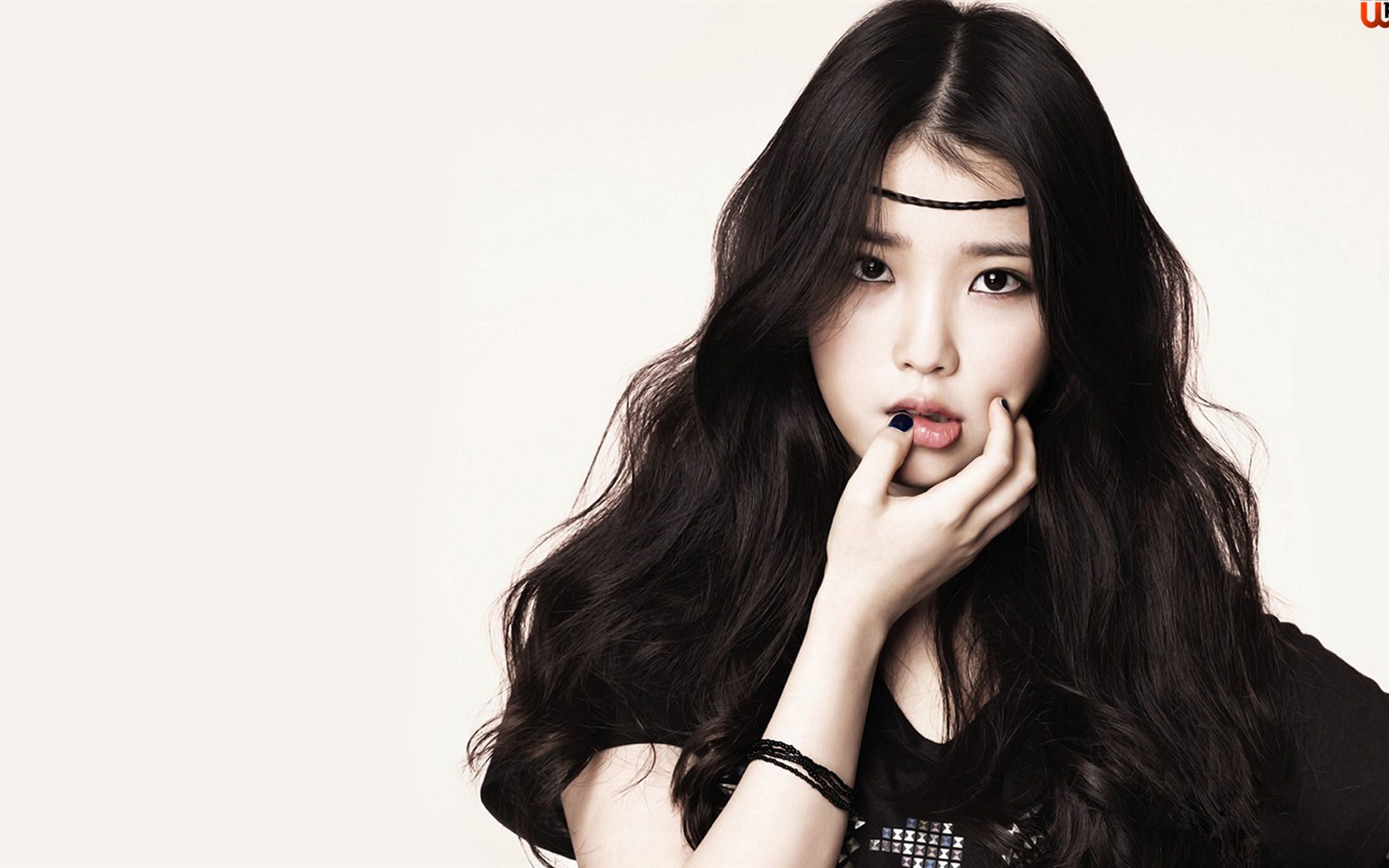 清纯韩国美女写真李智恩iu桌面壁纸高清大图预览1680x1050_日韩明星