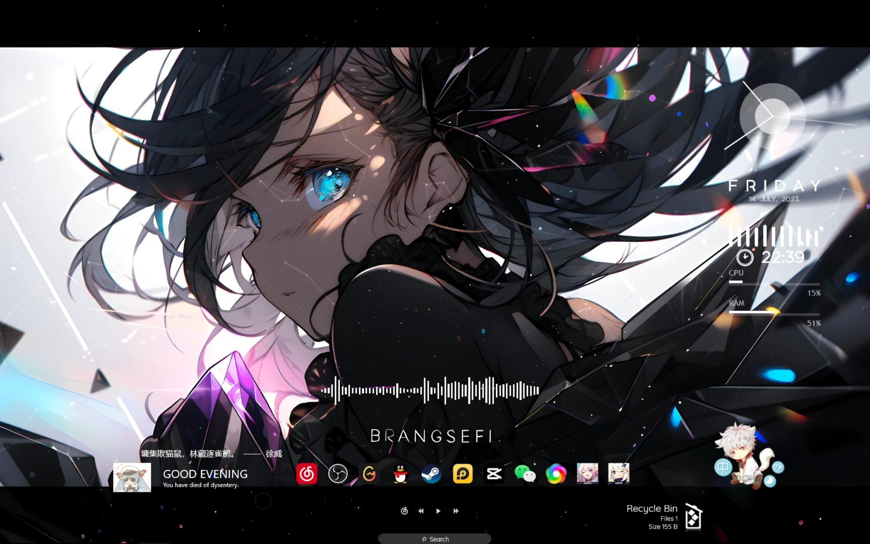 【4k】高质量二次元动态壁纸推荐 #108丨4k 60fps 动漫 游戏 【wall