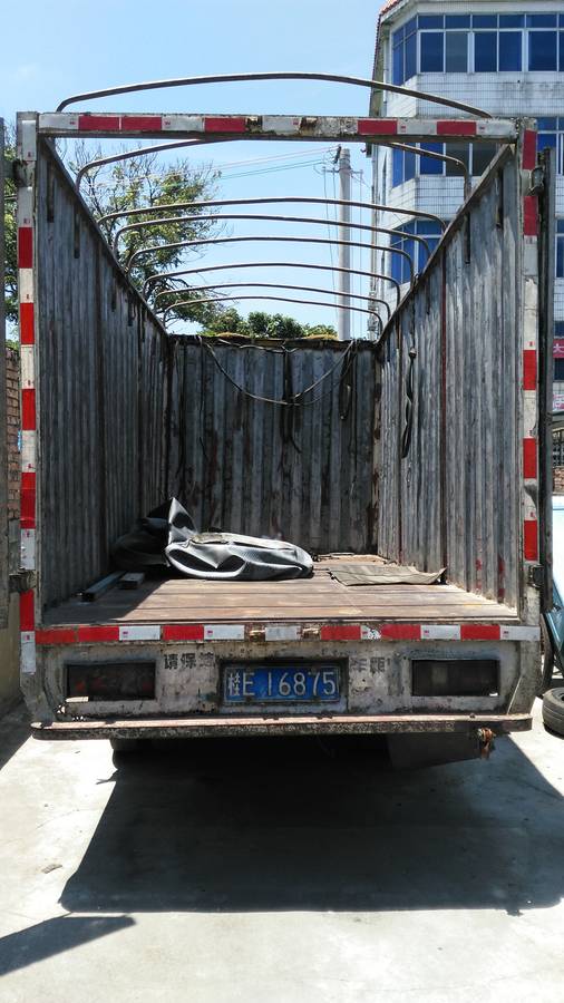 低价转厢式开顶货车,1.2万