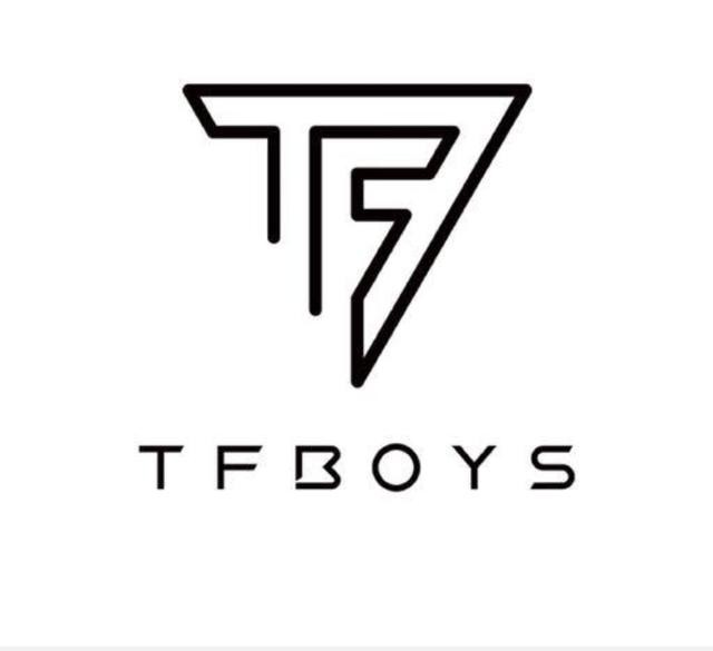 tfboys的标志图片谁有,黑底的那个