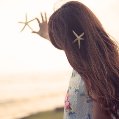 女生背影风景头像小清新