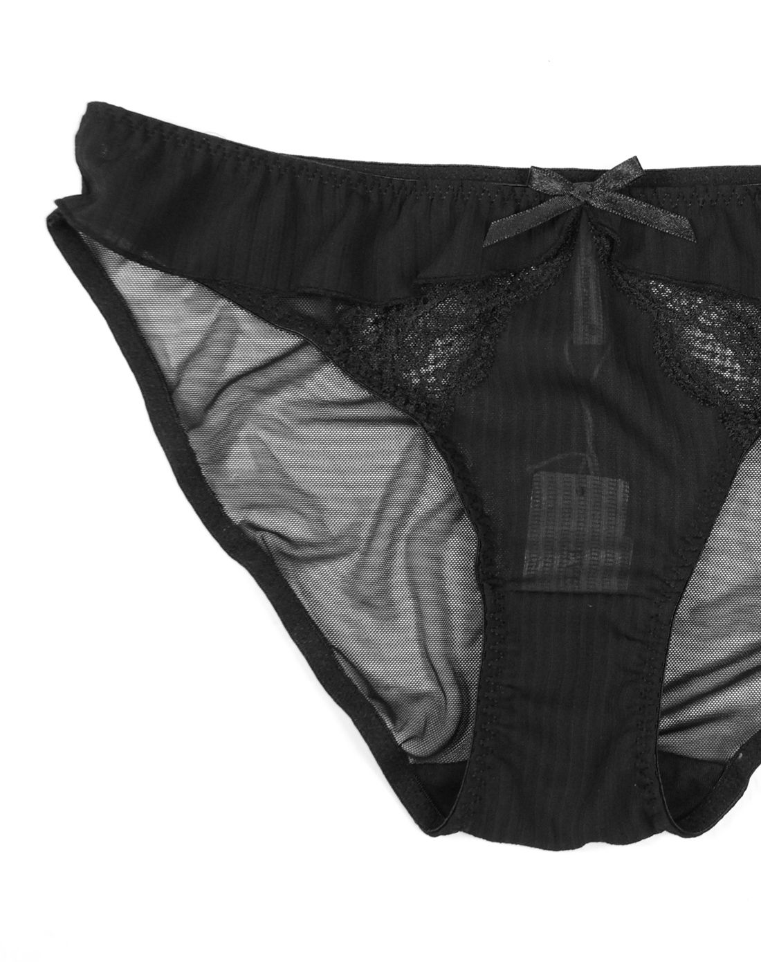 夏娃的诱惑 eves temptation女士内衣专场黑色舒适提臀低腰内裤m80