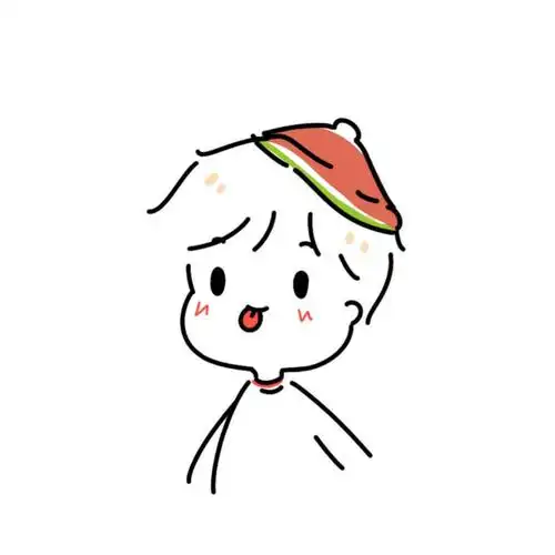 简笔画情侣头像可爱卡通情侣头像