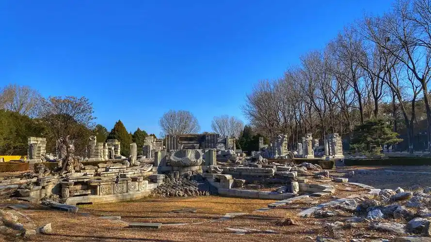 圆明园遗址公园2020,11,30