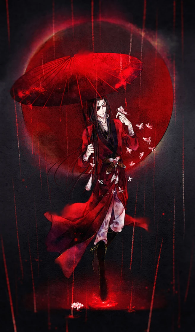 天官赐福花城古风美男