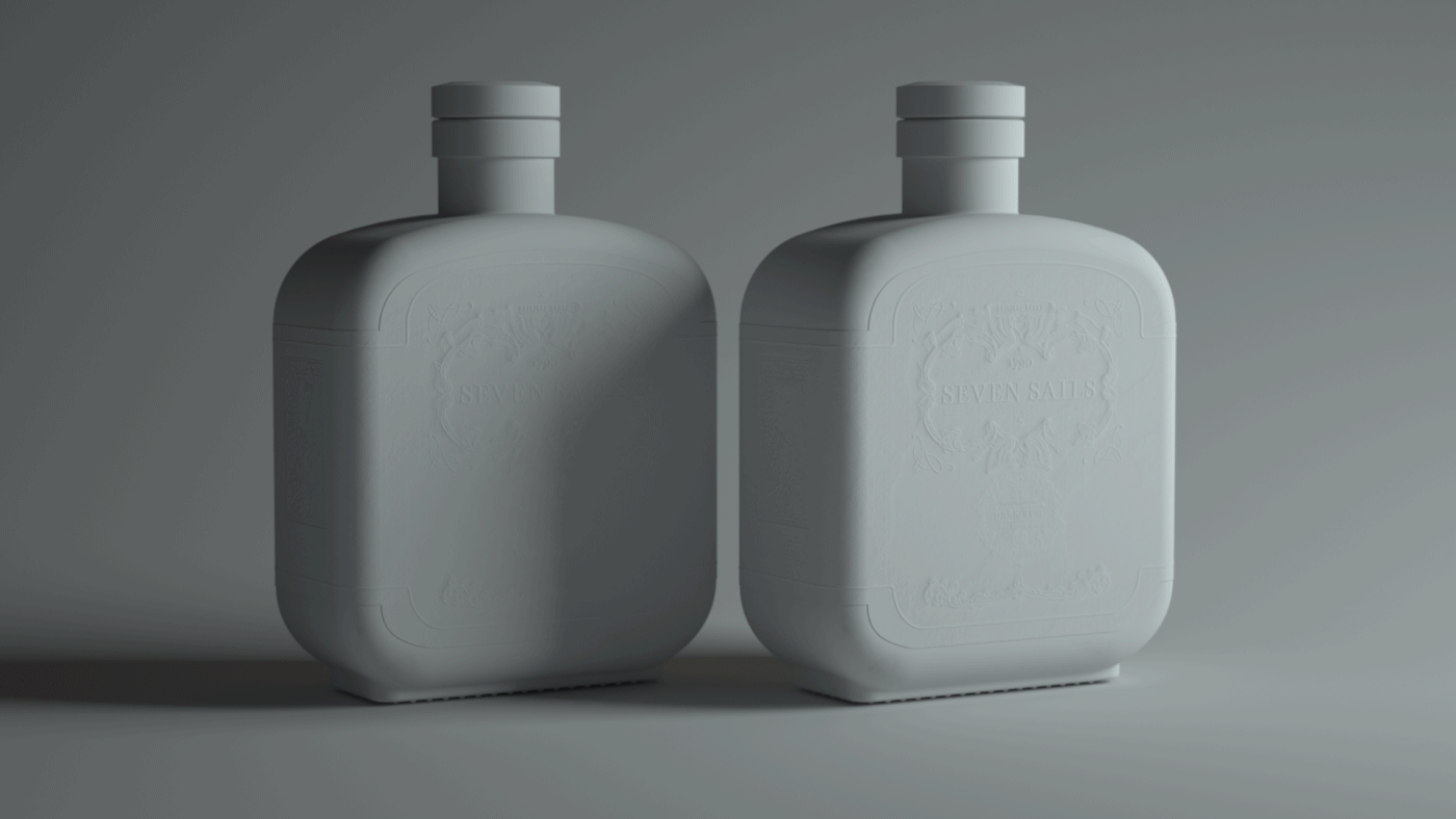 朗姆酒,rum marketing,cgi,渲染效果图,包装设计,酒瓶