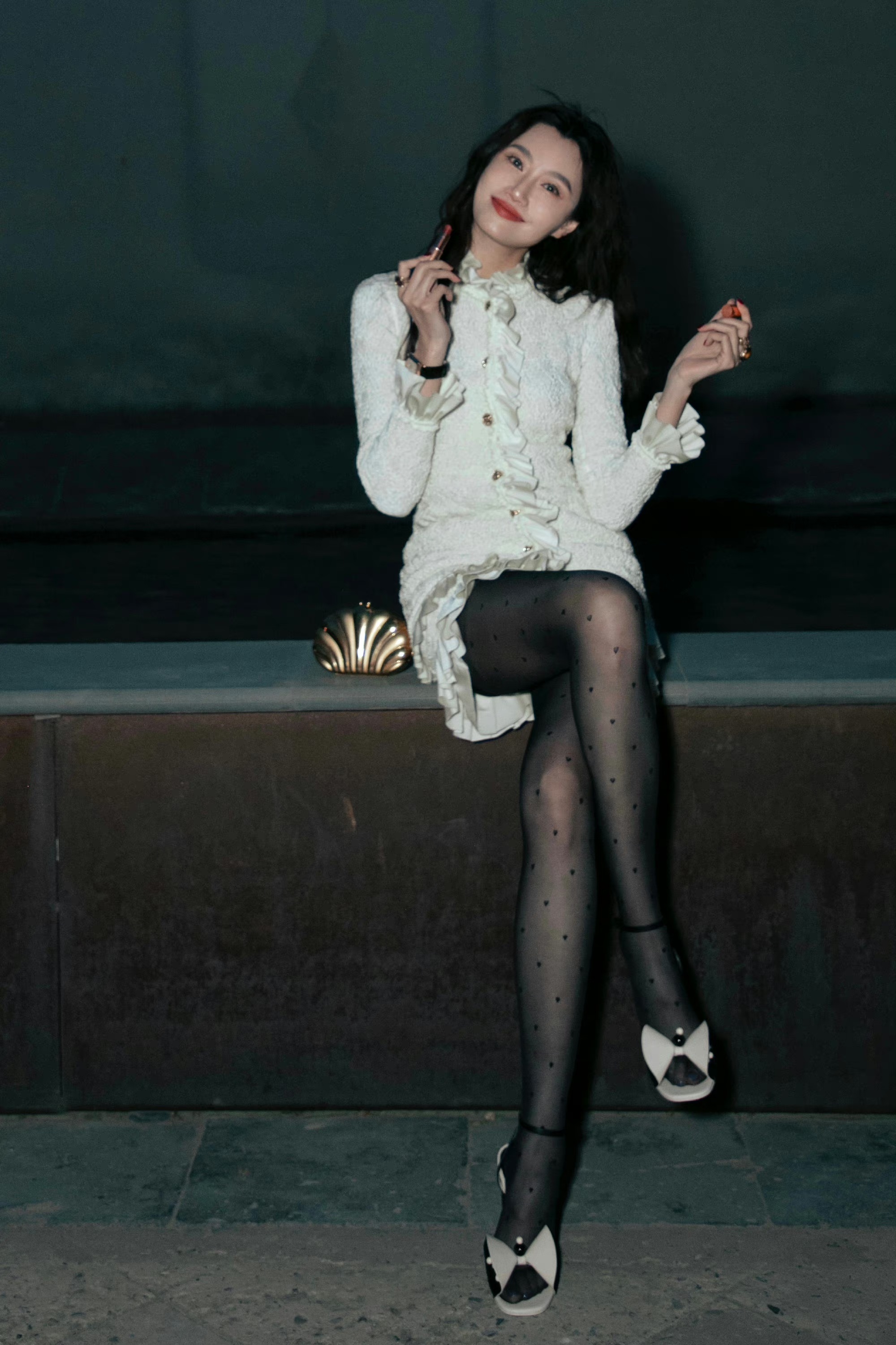 李斯羽  黑丝袜  大长腿[亲吻][亲吻]