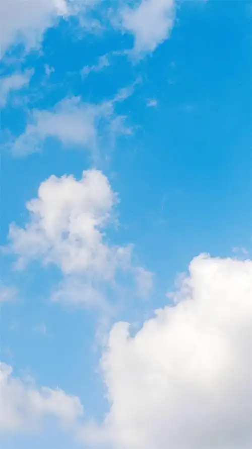 养眼蓝天白云唯美高清手机壁纸