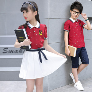 小儿郎夏季装一三五六年级小学生班服毕业照演出服幼儿园园服校服