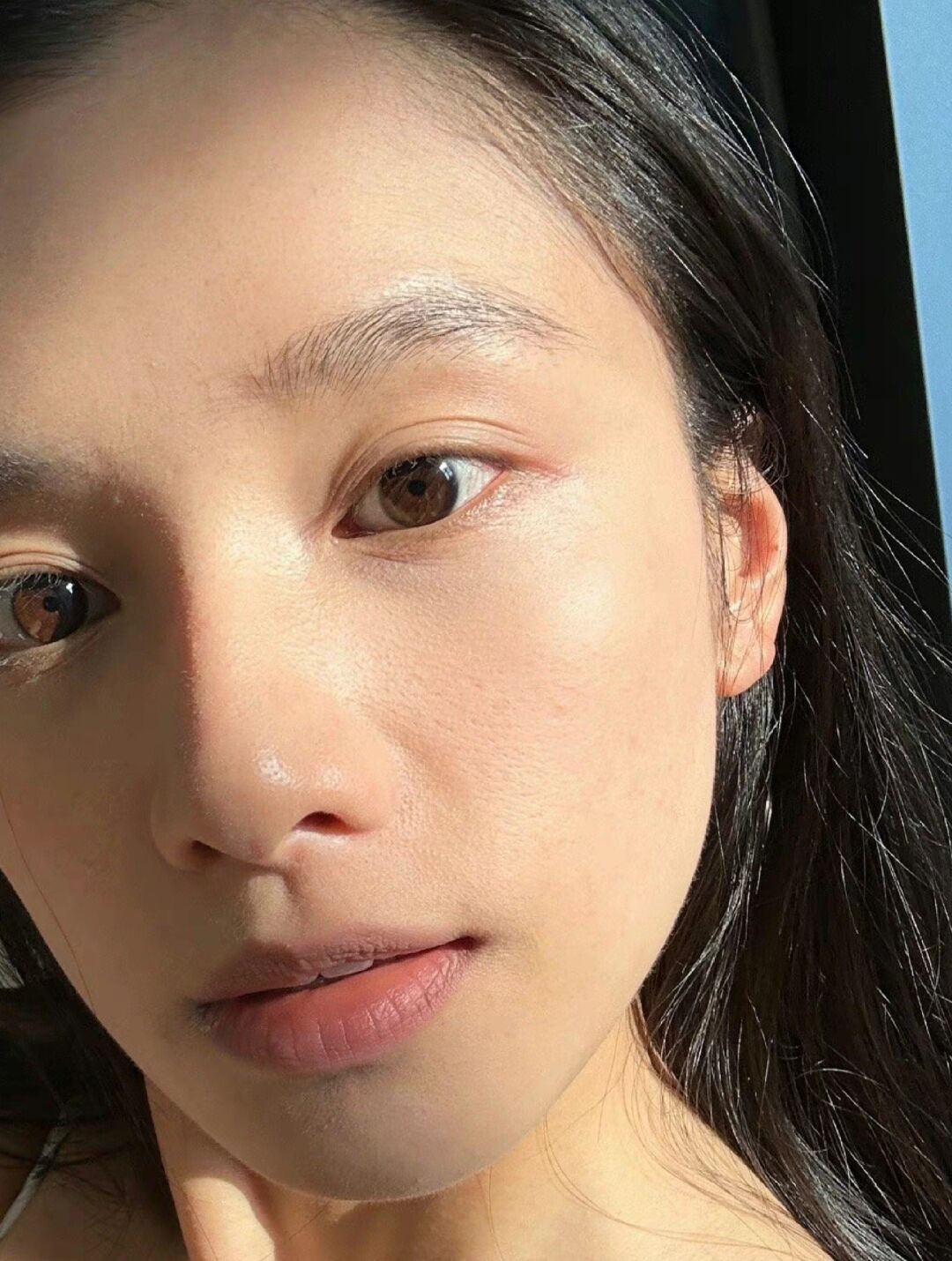 张婧仪纯素颜照,我突然get到她的颜了!