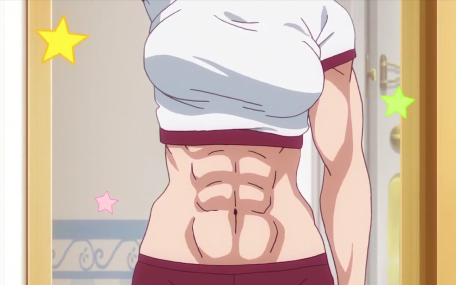 家里来了一个有八块腹肌的女仆!