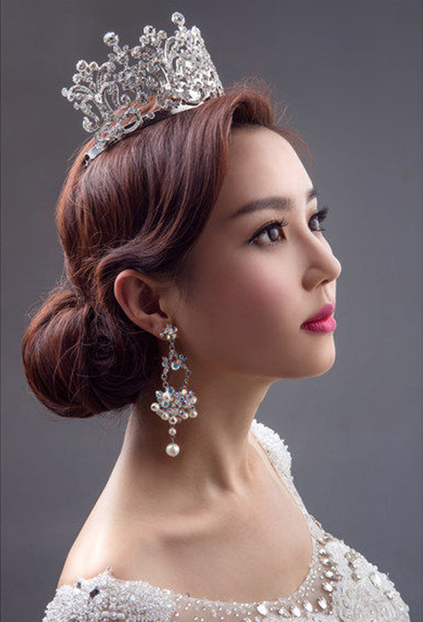最适合中国新娘的,10款新娘婚纱发型总有一款适合你!