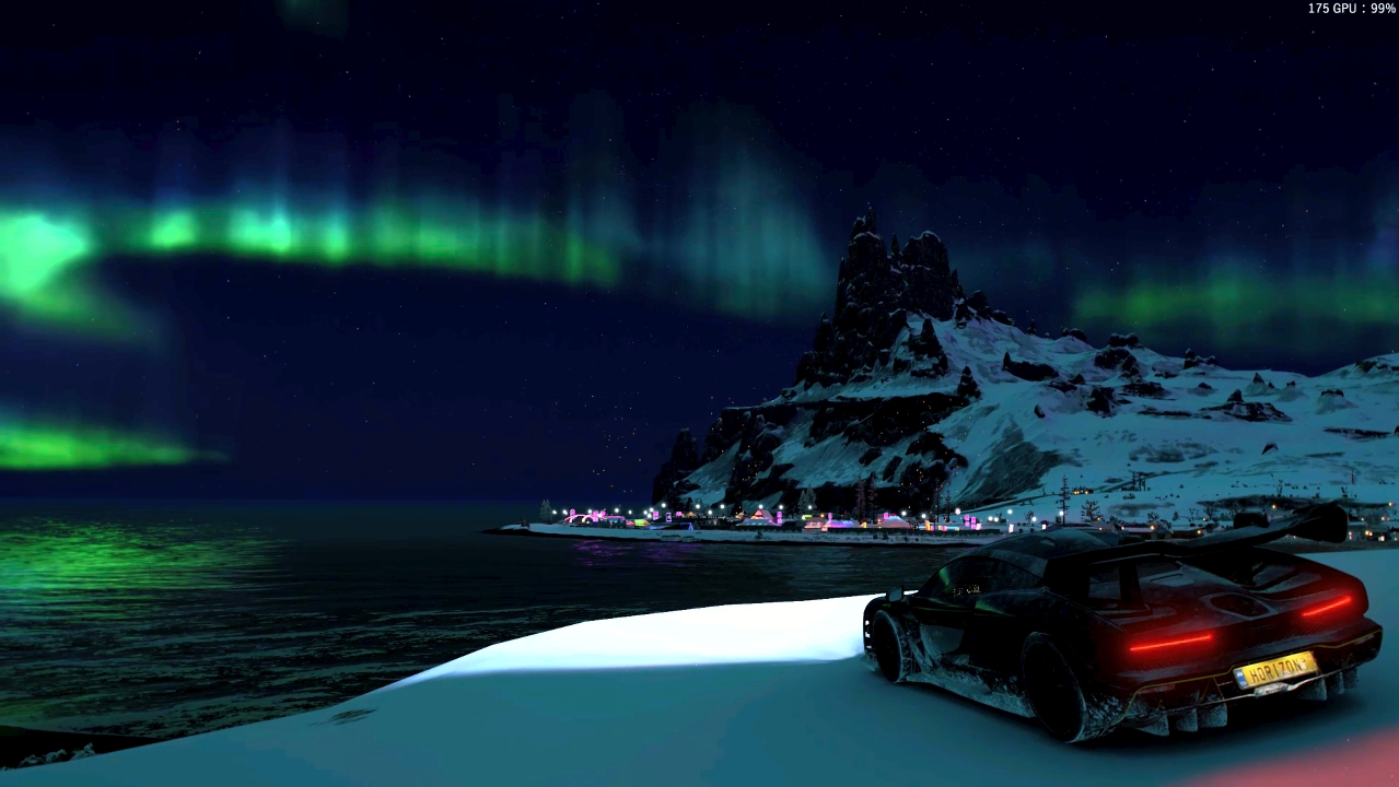 地平线4 财富岛极光