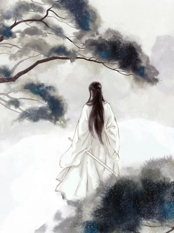 10张背影古风图片一袭背影耐人寻味