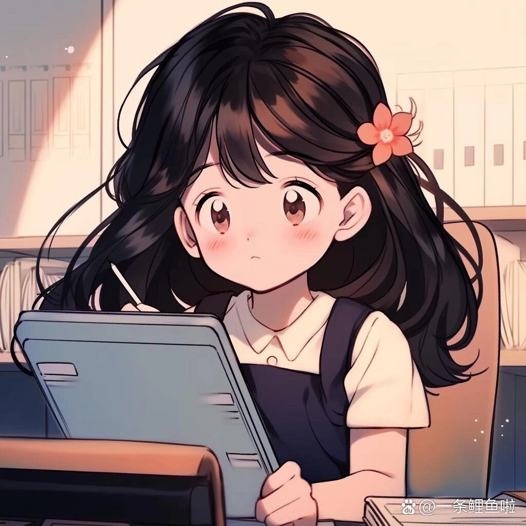 学生党女生专用学习头像 第二组组书卷气女生特别适合学生和老师哦