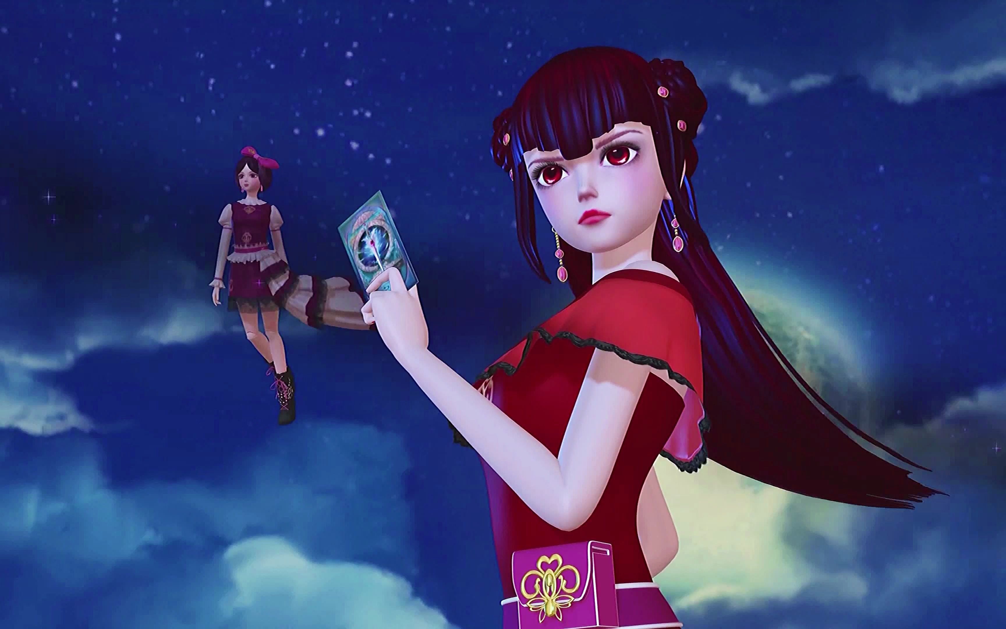 叶罗丽战士塔罗牌女神齐娜,如此自信勇敢帅气的齐娜我们怎能不爱