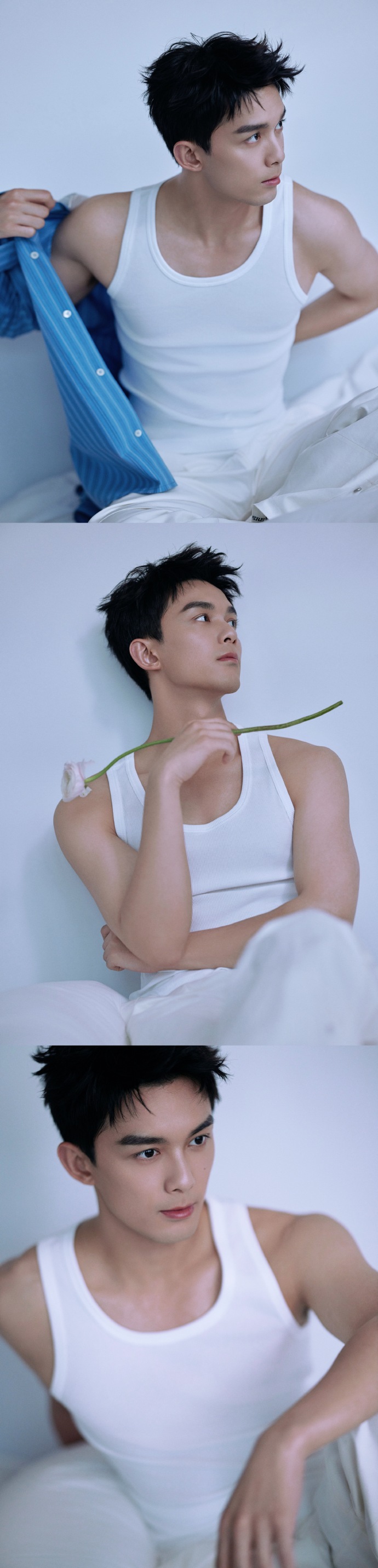 吴磊居家男友风##吴磊老头背心穿出了老公感