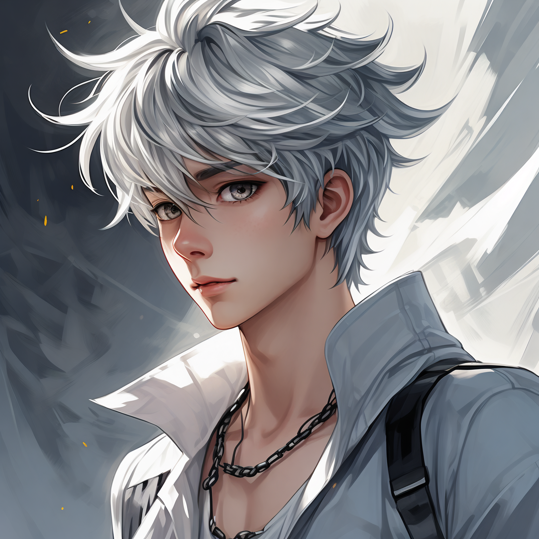 二次元高冷帅气男生头像来啦99 二次元的世界总是充满惊喜,高冷帅气