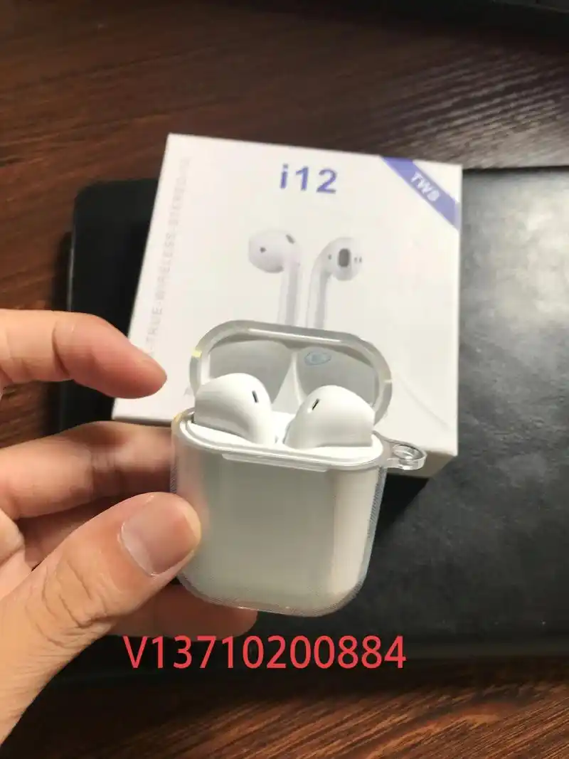 i12蓝牙耳机壳素材真机测试(无水印) - 抖音