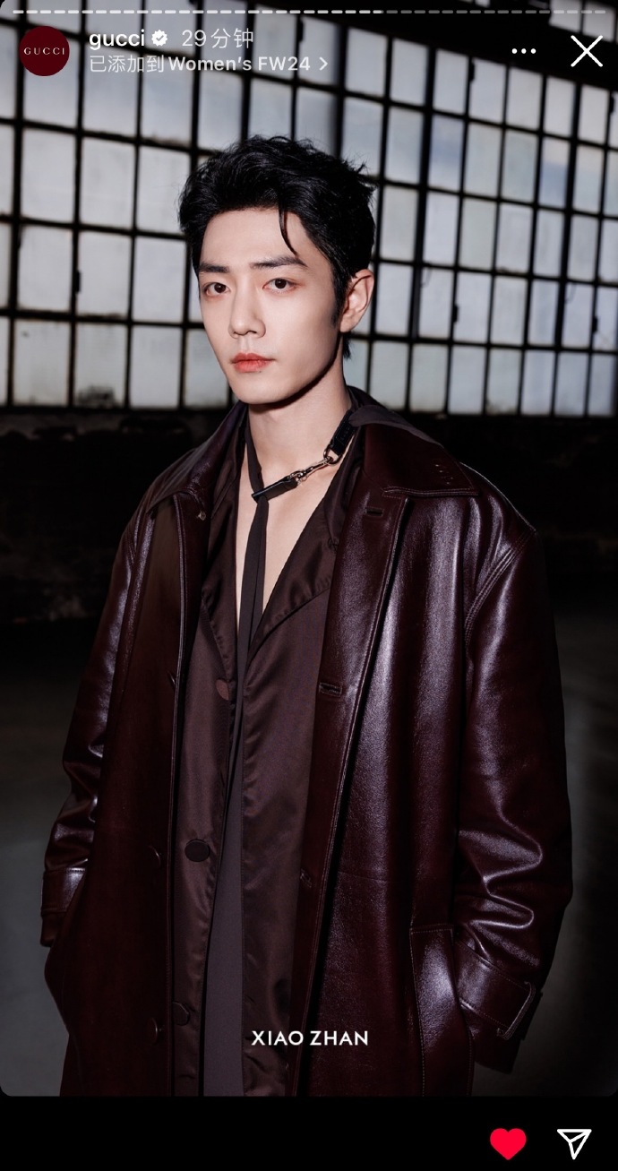 肖战米兰时装周##肖战gucci全球品牌代言人