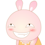 嘿嘿,无耻的笑了 - 小兔乖乖表情包_可爱_萌萌哒_兔子表情