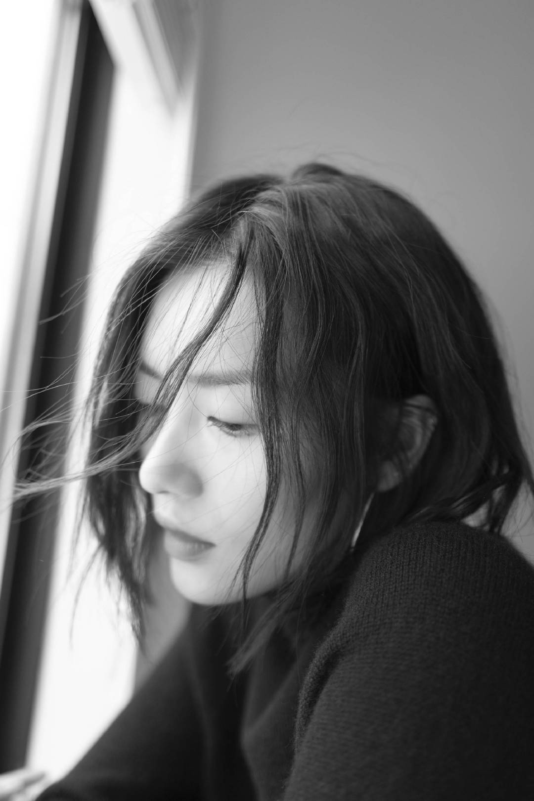 刘雯| 一组黑白照写真 ♥-堆糖,美好生活研究所