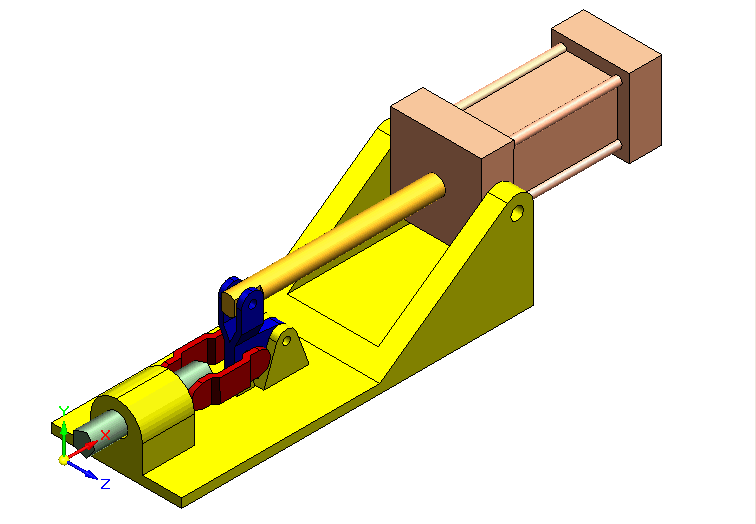 motion运动仿真视频教程——actuator clamp