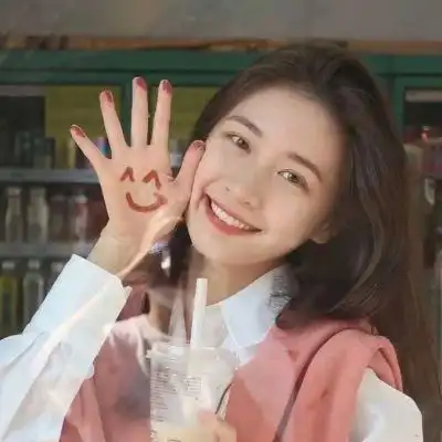 笑起来很治愈的小清新甜妹头像 温暖阳光的笑容灿烂治愈系女头_女生