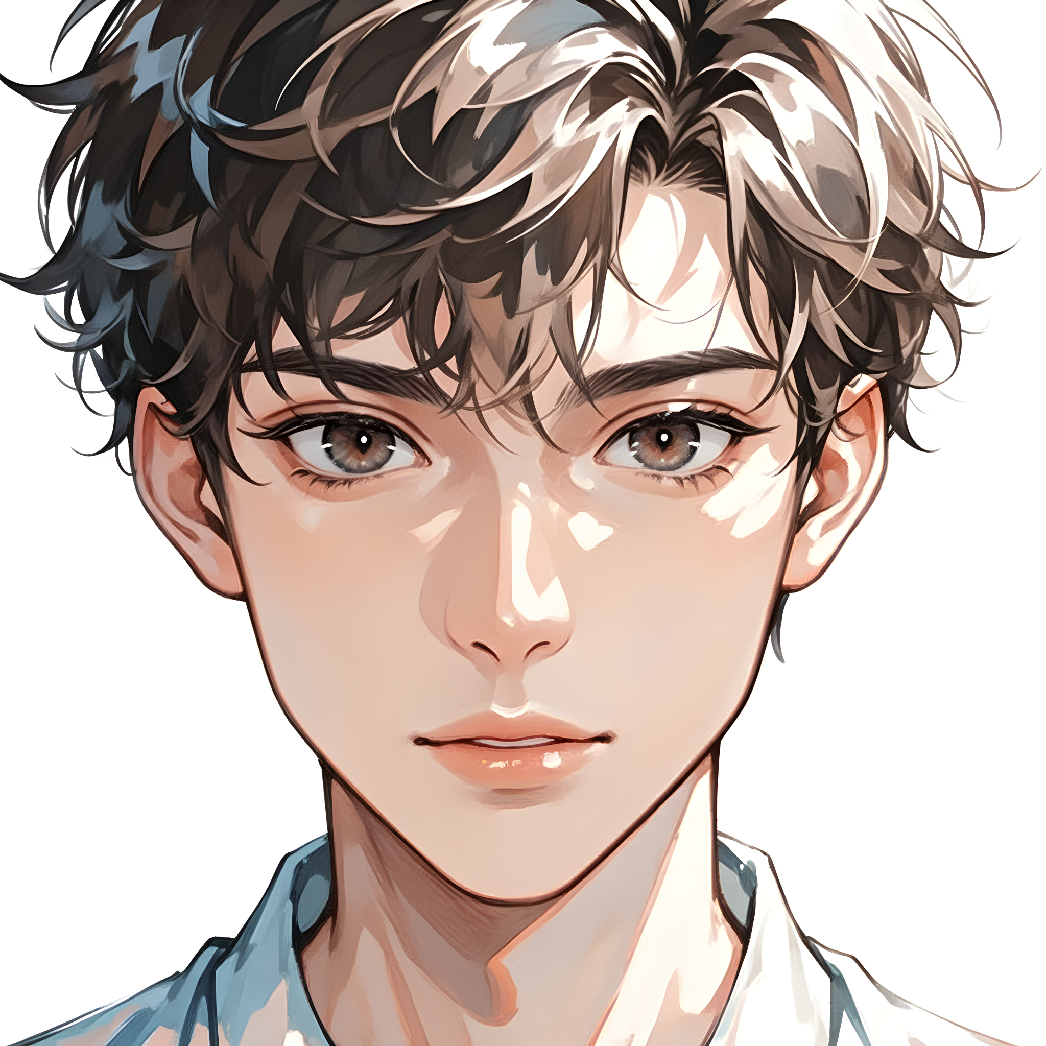 新时代青年人物头像👱‍♂️展现青春活力💪