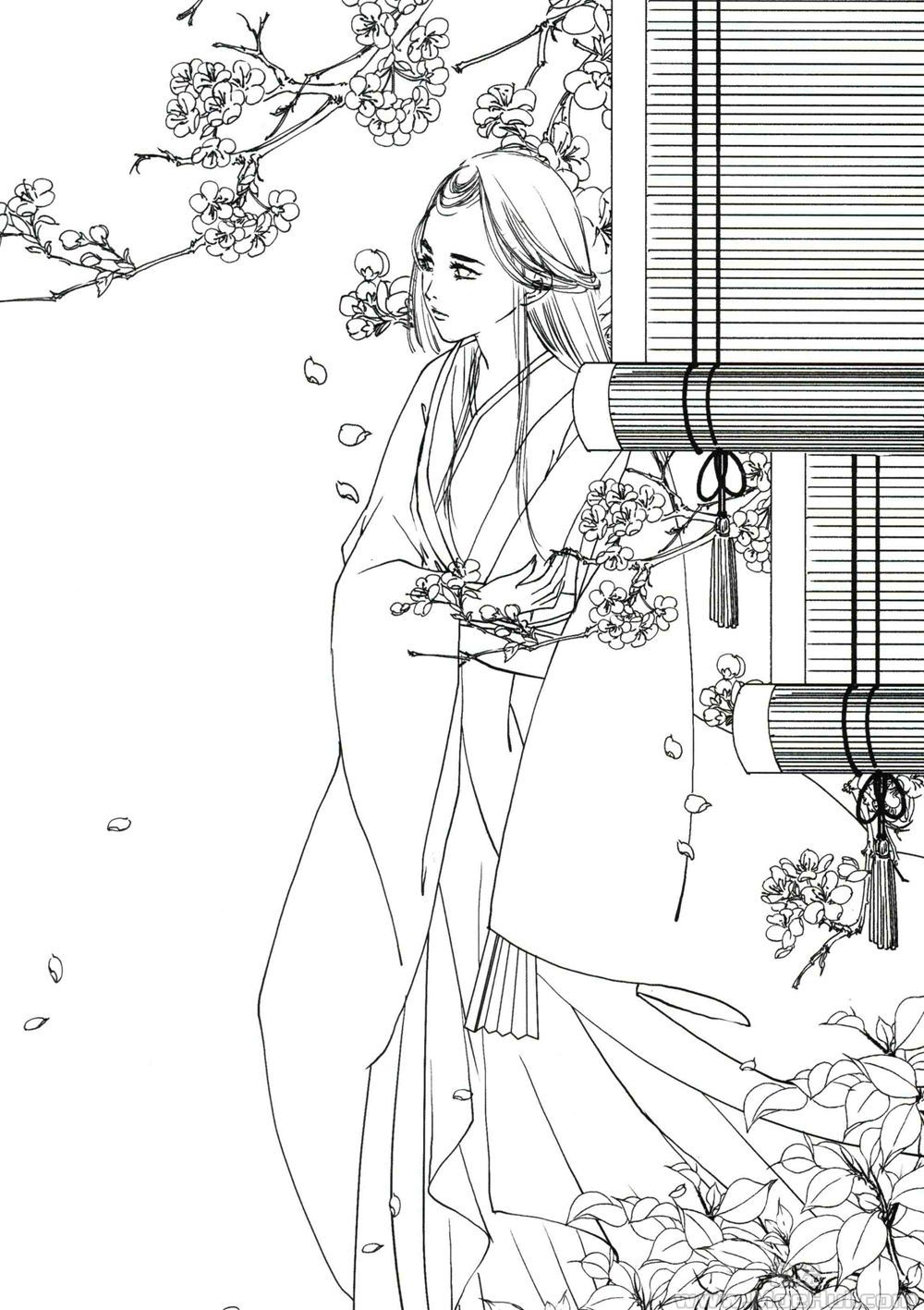 新手练习线稿古风线稿集iv52p