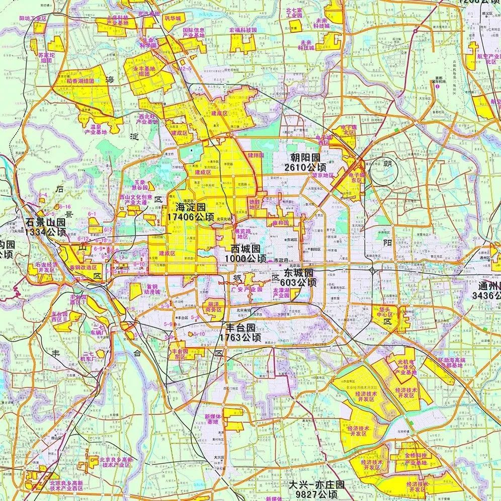 北京新城市规划20年后北京就在中关村里了
