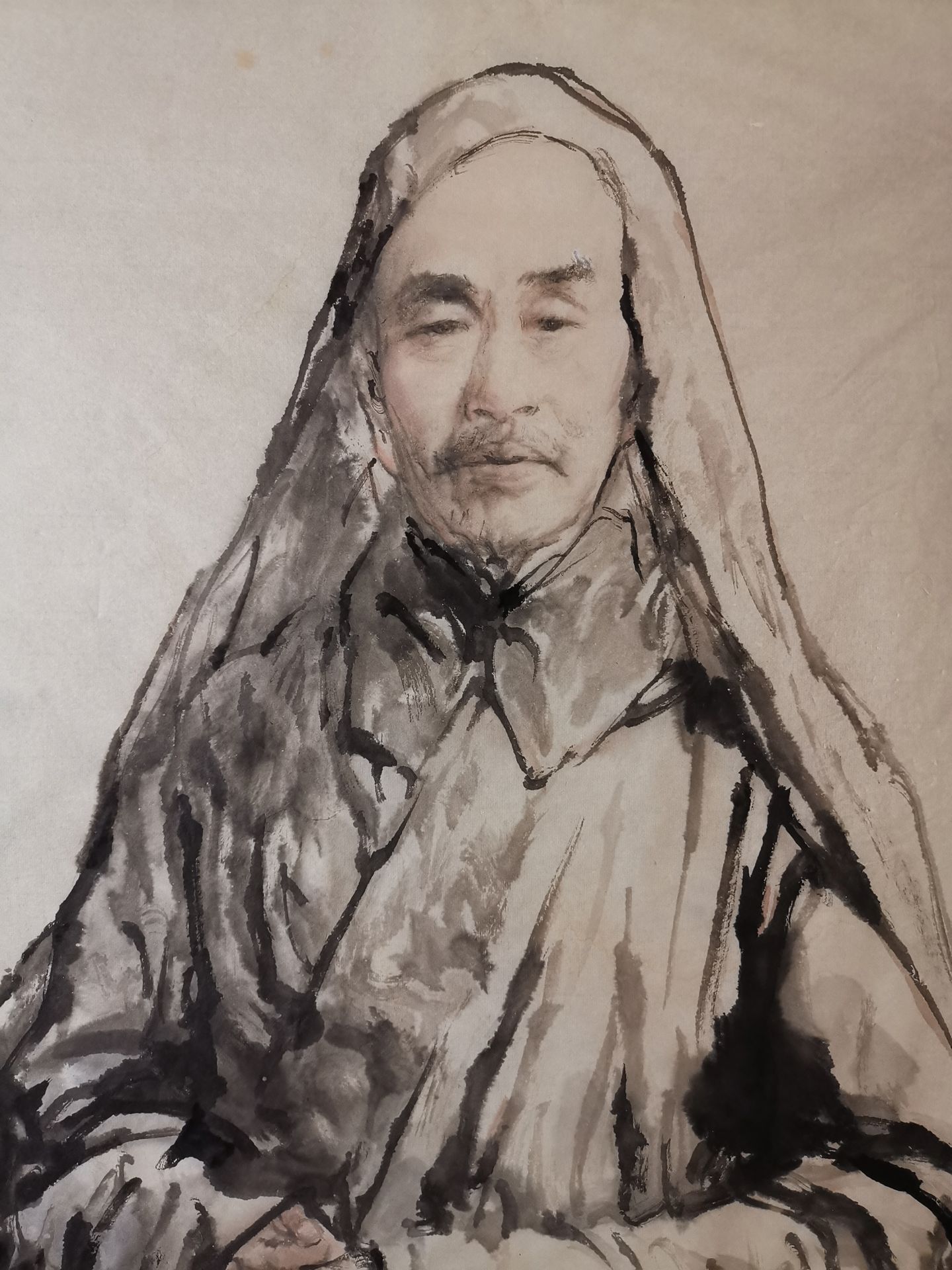 形随神聚汪洋恣肆陈亚非的人物画之美