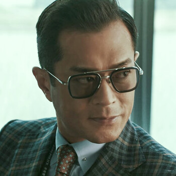 使徒行者2古天乐同款太阳镜男潮方形钢铁侠眼镜可定制有度数变色近视