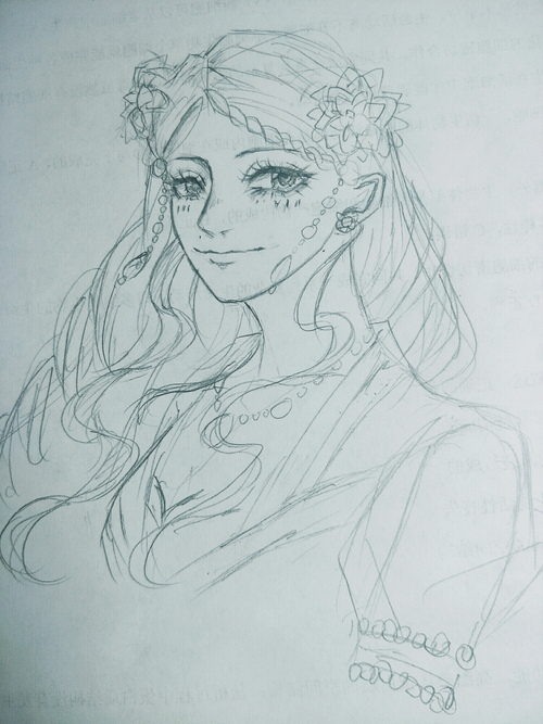 灵公主真的好看 冰公主太难画了.