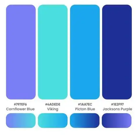 什么颜色和什么颜色可以组成蓝色