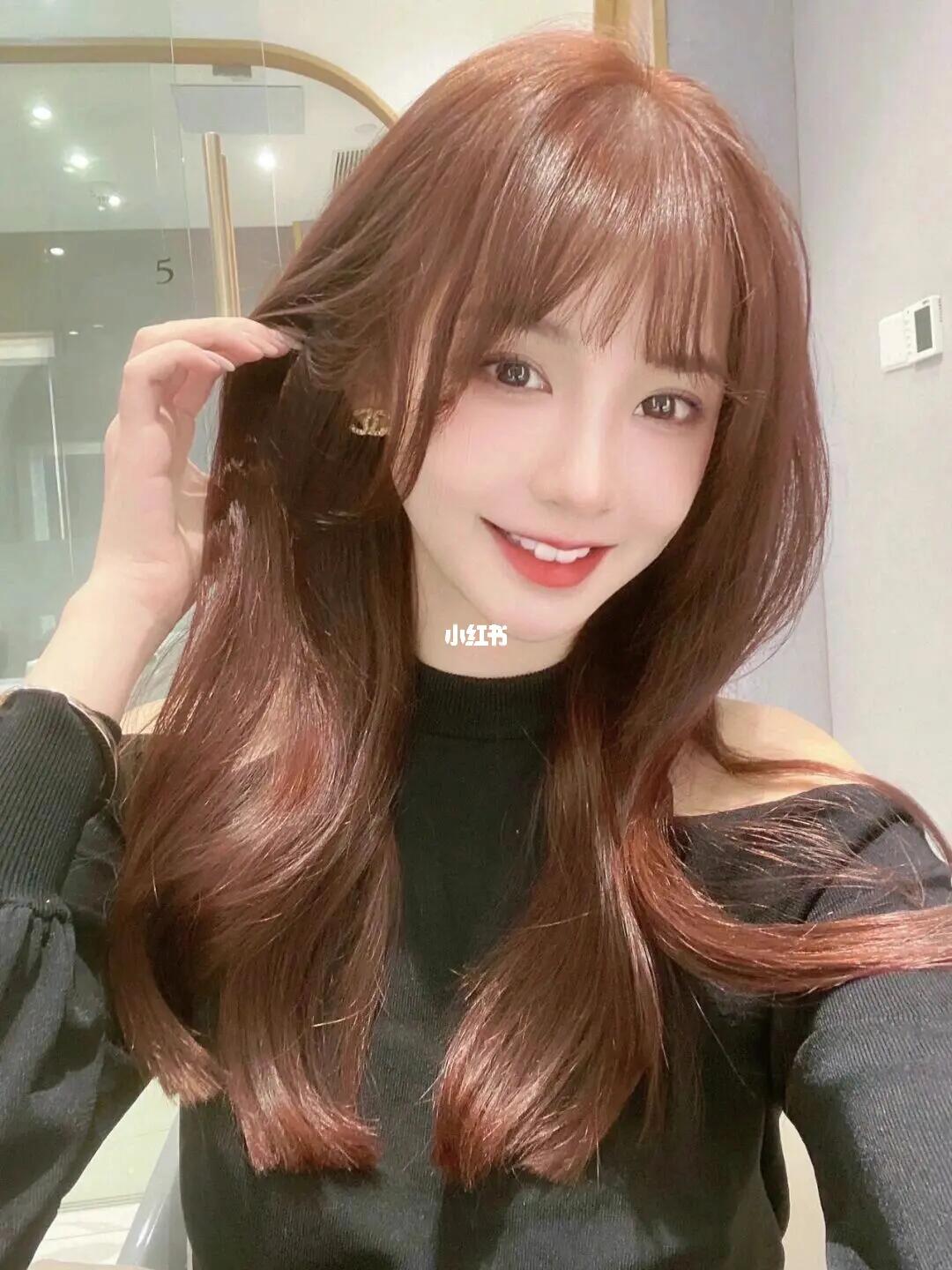 临沂染发超显白发色亚麻奶茶棕色